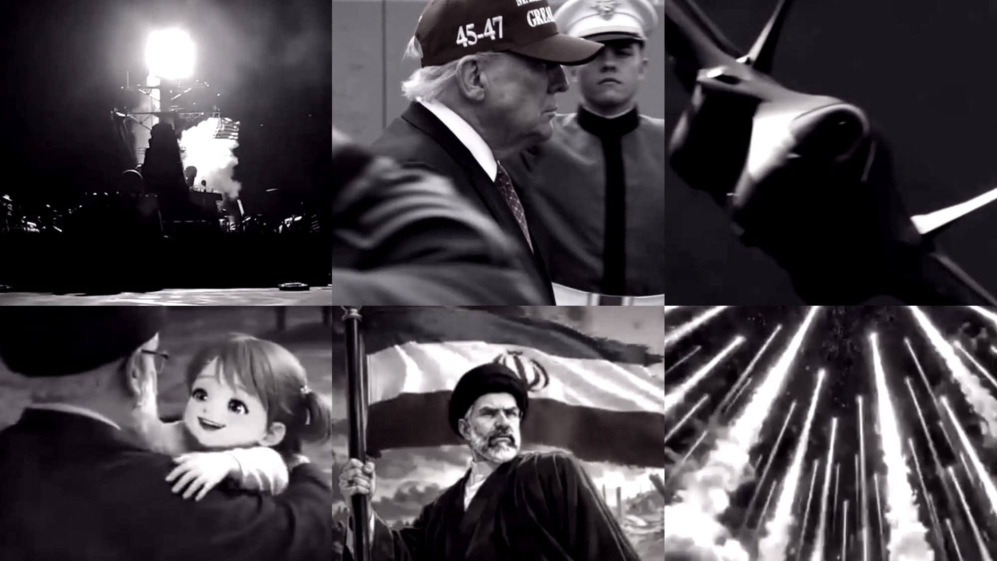 Two Wartime Videos, one Battlespace