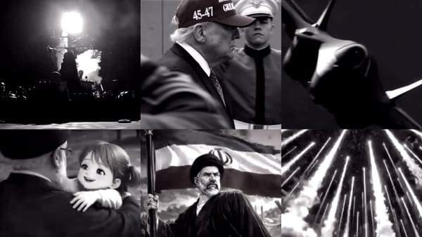 Two Wartime Videos, one Battlespace